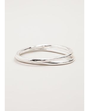 Phase Eight Oval Bangle Pack - Natural