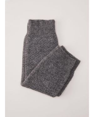 Phase Eight Knitted Leg Warmers - Grey