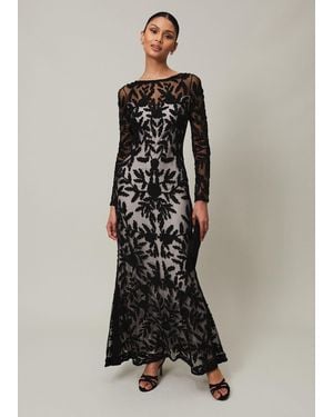 Phase Eight Hermione Tapework Maxi Dress - Multicolour