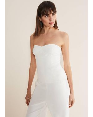 Phase Eight Lohra Corset Top - White