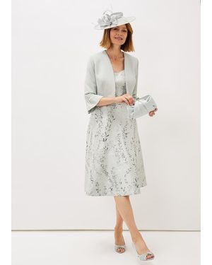Phase Eight Inez Frill Cuff Occasion Jacket - Multicolour