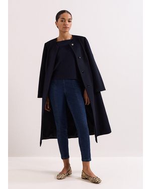 Phase Eight Immie Denim Skinny Trousers - Blue