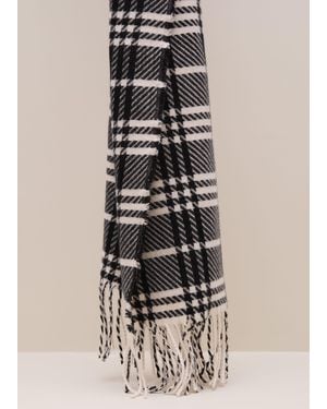 Phase Eight Checked Printed Scarf - Multicolour