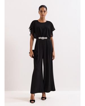 Phase Eight Petite Velma Jumpsuit - Black