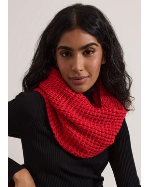 Phase Eight Knitted Snood - Red