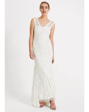 Phase Eight Valerie Tapework Lace Wedding Dress - Multicolour