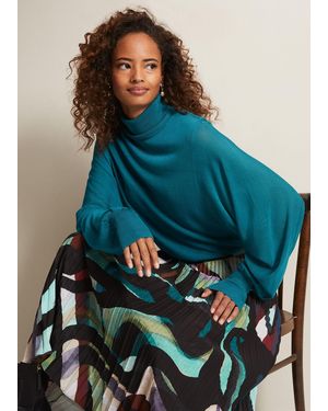 Phase Eight Loletta Drama Top - Blue