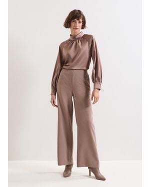 Phase Eight Aubrie Full Length Trouser - Natural