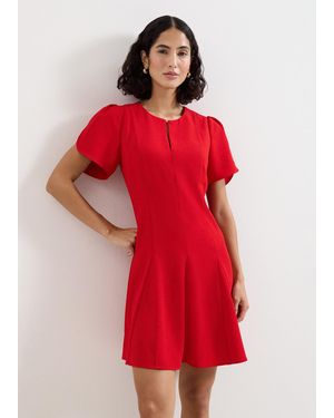 Phase Eight Elia Swing Mini Dress - Red