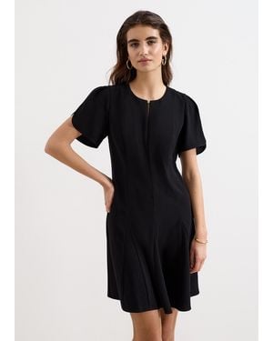 Phase Eight Elia Swing Mini Dress - Black