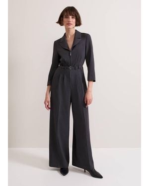 Phase Eight Pamela Tailored Jumpsuit - Blue