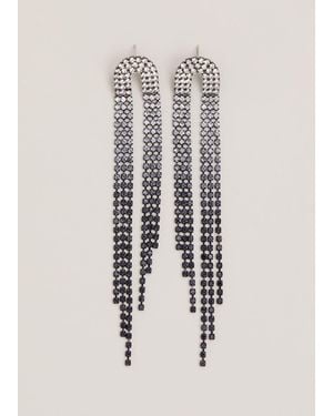 Phase Eight Ombre Graduated Sparkle Earring - White