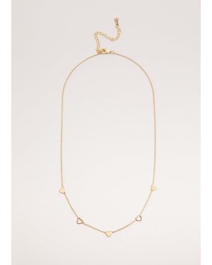 Phase Eight Mini Heart Necklace - Natural