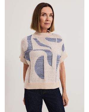 Phase Eight Sara Jacqaurd Geo Tabard - White