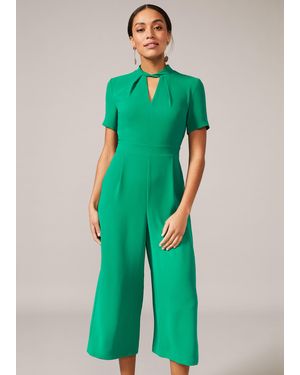 Phase Eight Apple Green 'constance' Cropped Jumpsuit