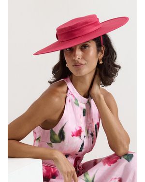 Phase Eight Shantung Boater - Pink