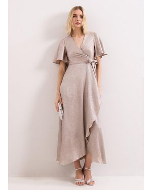 Phase Eight Julissa Shimmer Maxi Dress - Natural