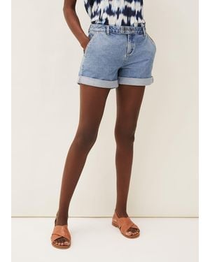 Phase Eight Heidi Denim Shorts - Blue