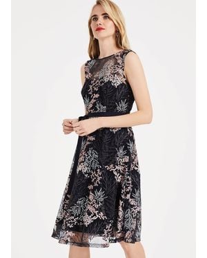 Phase Eight Audrina Embroidered Dress - White
