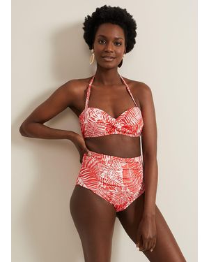 Phase Eight Fern Bikini Bottom - Red