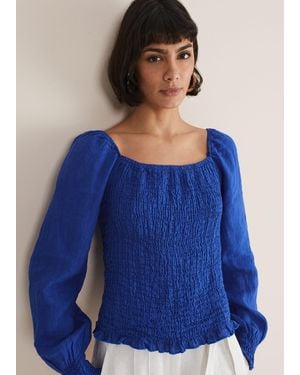 Phase Eight Esty Blouse - Blue