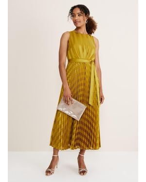 Phase Eight Talia Beaded Midaxi Dress in Green | Lyst UK