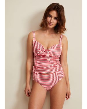Phase Eight Stripe Tankini Bottom - Pink