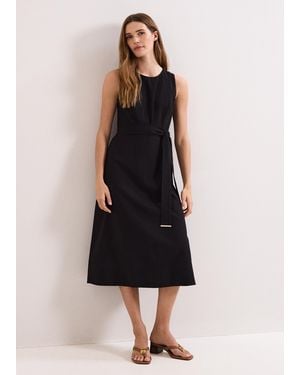 Phase Eight Marta Midi Dress - Black