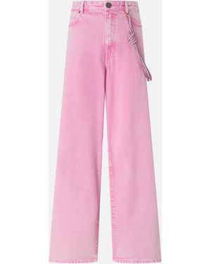 Pinko Jeans With Jewel Cord - Pink