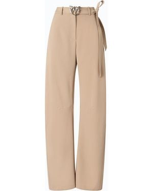 Pinko Pants With Belt - White