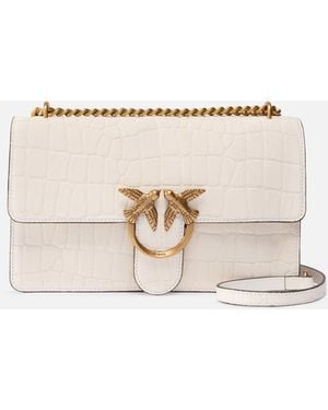 Pinko Love Bag One Medium Crossbody Bag - Natural