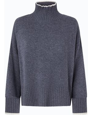 Pinko Wool And Cashmere Turtleneck Sweater - Blue