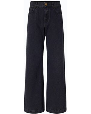 Pinko Vaqueros De Pernera Ancha De Doble Uso - Azul