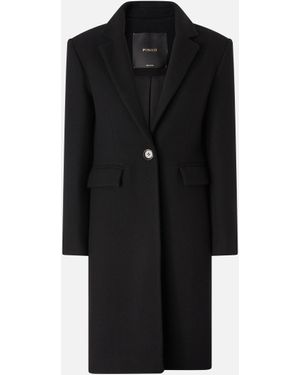 Pinko Cappotto Monopetto - Nero