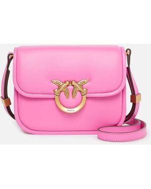 Pinko Borsa A Spalla Piccola Squadrata Love Bag Box - Rosa