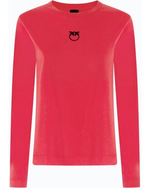 Pinko Sweater With Love Birds Logo - Red