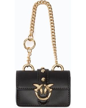 Pinko Nano Love Bag One Aus Leder - Weiß