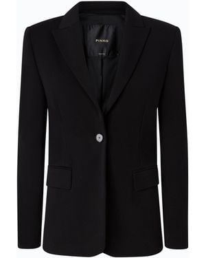 Pinko Single-Breasted Blazer - Black