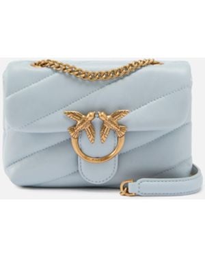 Pinko Baby Shoulder Bag Love Bag Puff Maxi Quilt - White