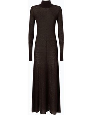 Pinko Long Turtleneck Dress - Black