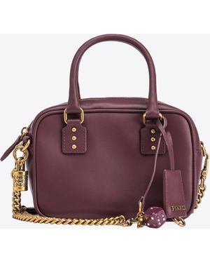 Pinko Mini Bowling Bag - Purple