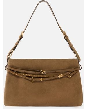 Pinko Belt Bag Big Large Shoulder Bag - Natural