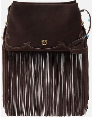 Pinko One, Two, Three Bag Small Crossbody Bag - White
