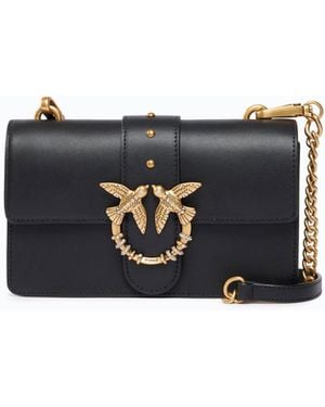 Pinko Mini Love Bag One Crossbody Bag - White