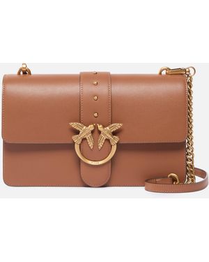 Pinko Love Bag One Medium Handbag - Brown