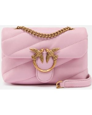 Pinko Baby Shoulder Bag Love Bag Puff Maxi Quilt - Pink