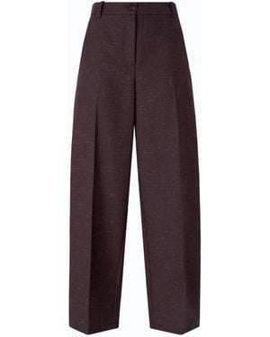 Pinko Barrel-Fit Trousers - Purple