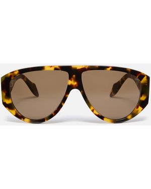 Pinko Gafas De Sol Modelo Pilot - Blanco