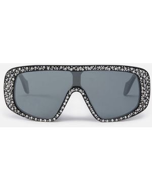 Pinko Stoned Mask Sunglasses - Blue