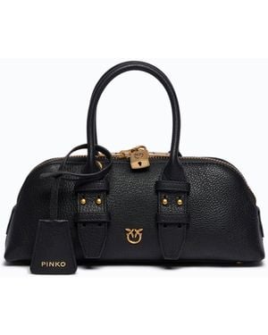 Pinko Escape Bag Horizontal Small Handbag - Black